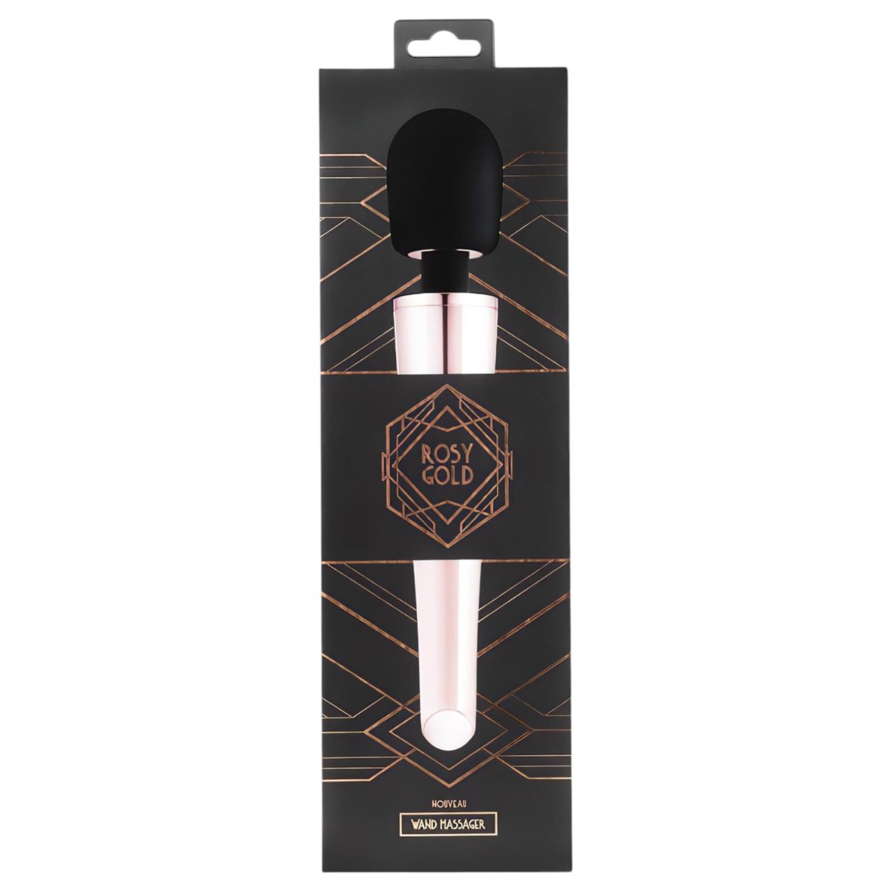 Rosy Gold Wand - akkus, masszírozó vibrátor (rosegold)