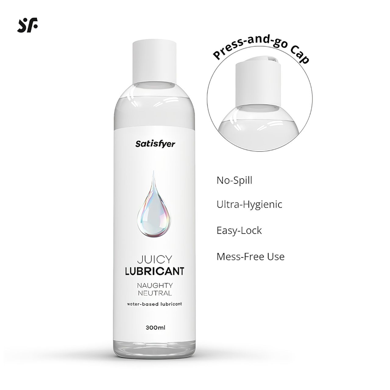 Satisfyer - szenzitív vízbázisú síkosító (300 ml) Satisfyer - szenzitív vízbázisú síkosító (300 ml)