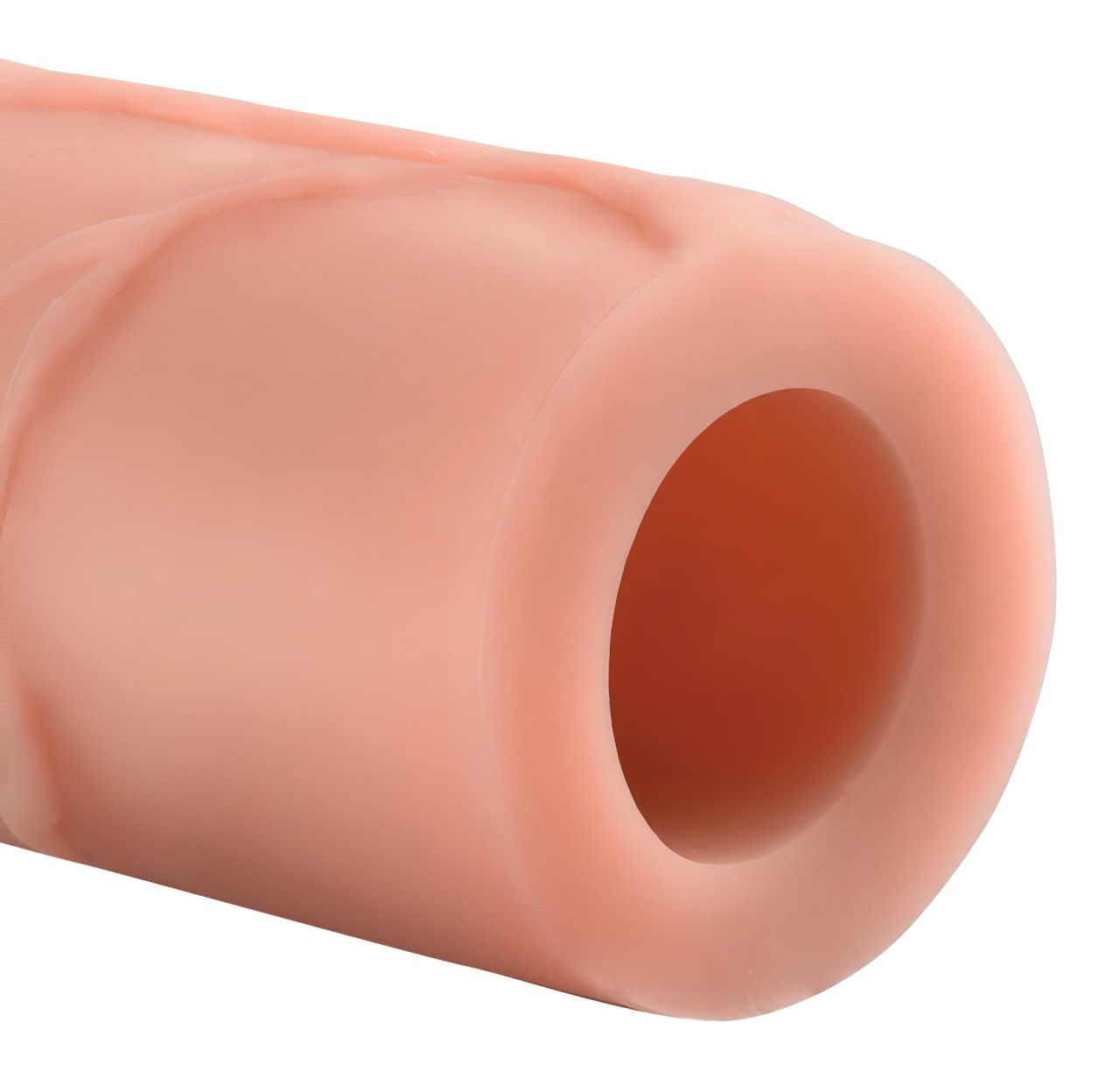 Pipedream - X-TENSION Perfect 1 - élethű péniszköpeny (17,7 cm, testszínű)