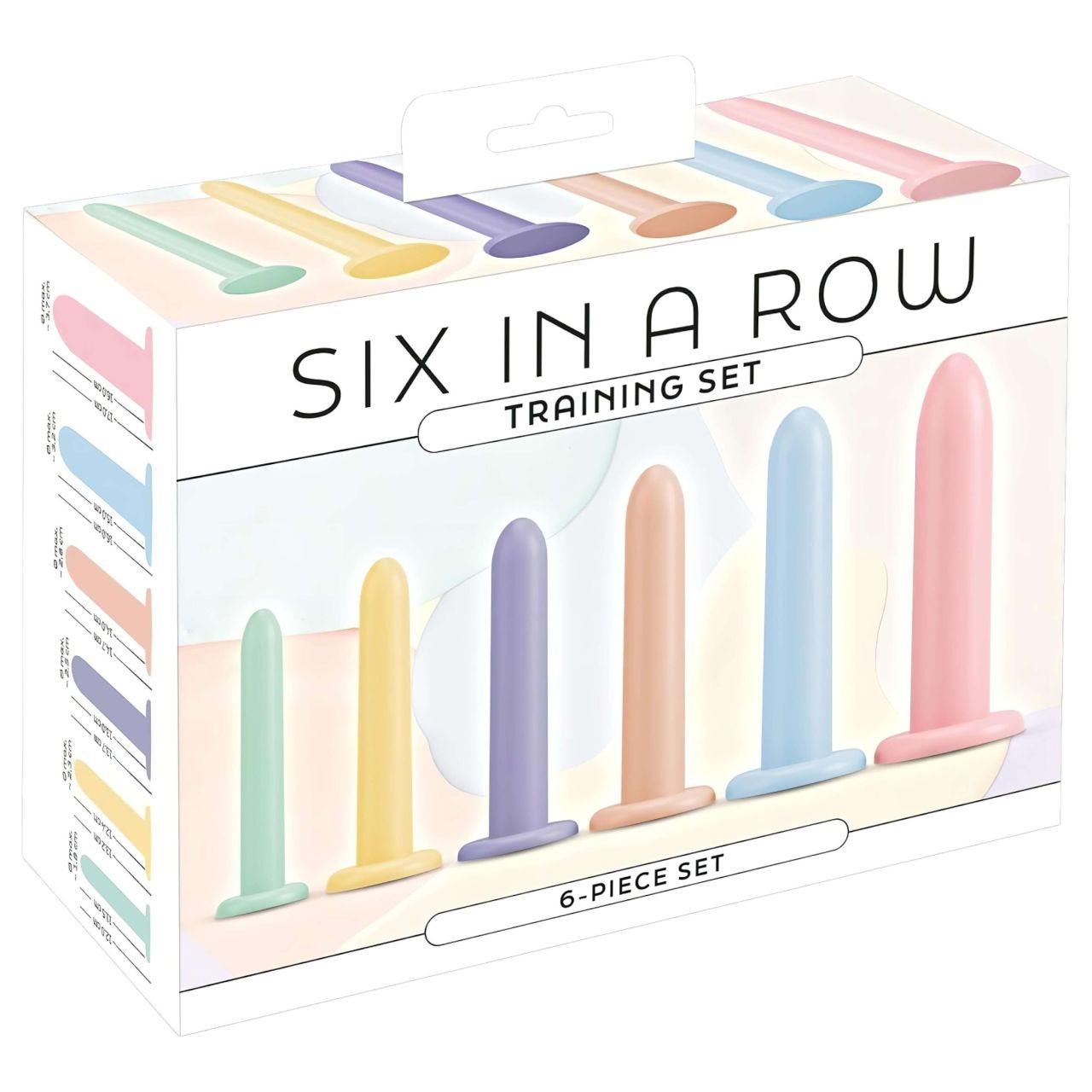 You2Toys - Six in a Row - dildó trainer szett - 6 db (színes)