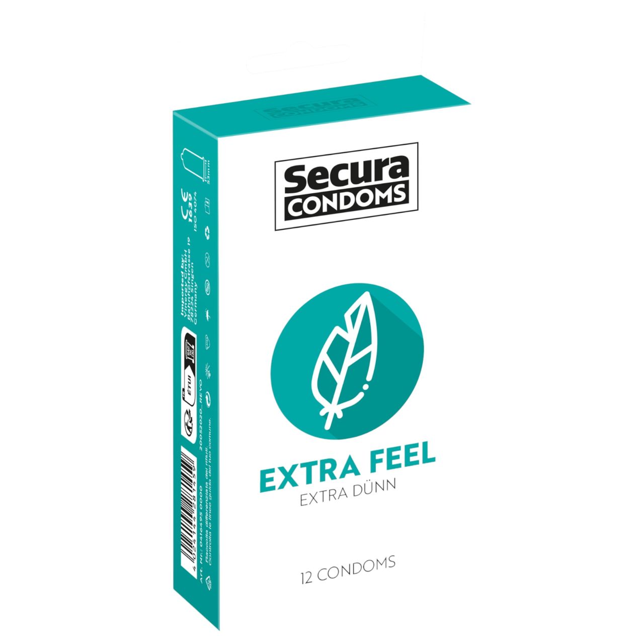 Secura - extra vékony óvszer (12 db)