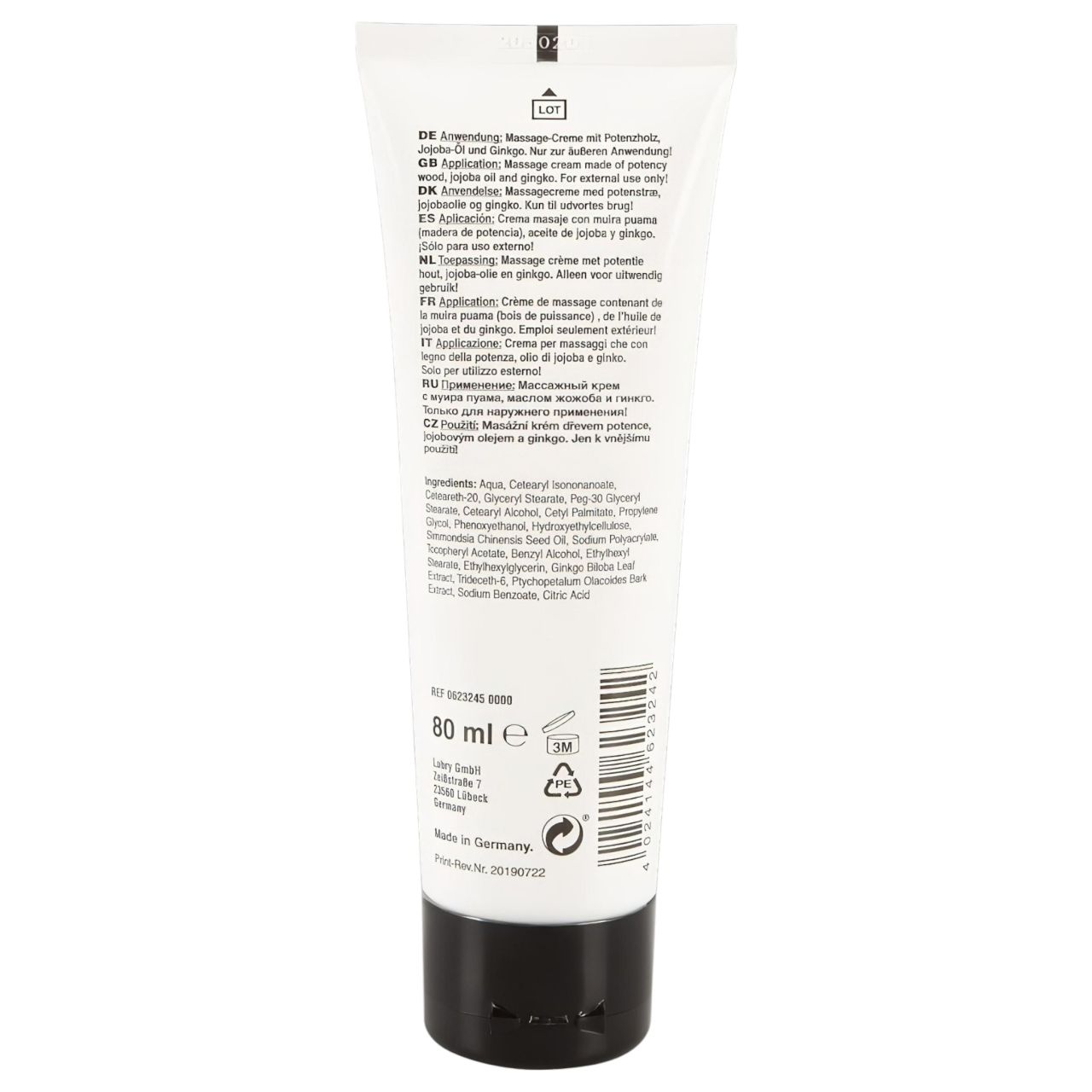 Acél erekció - péniszkrém (80 ml)