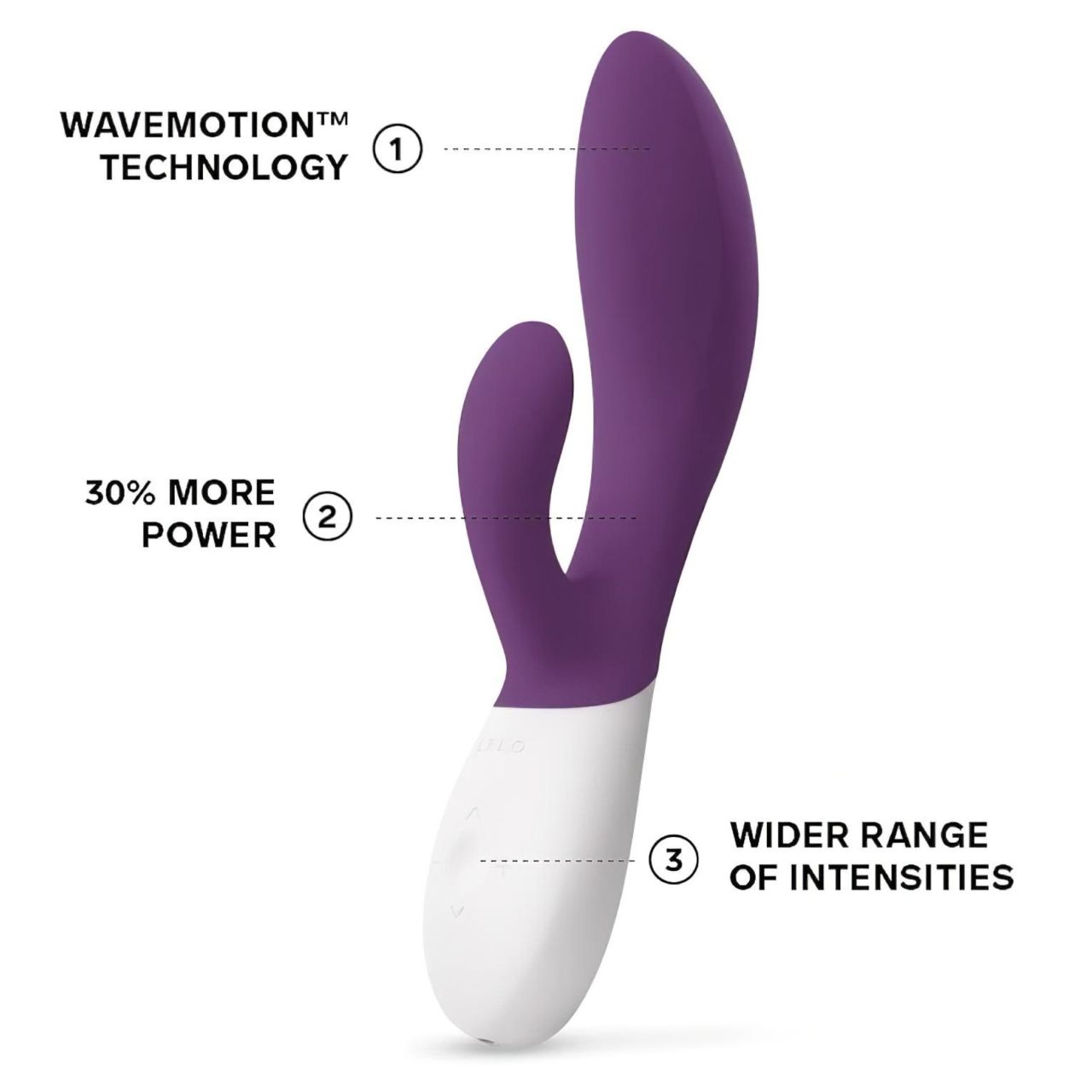 LELO Ina Wave 2 - akkus, vízálló vibrátor (lila)