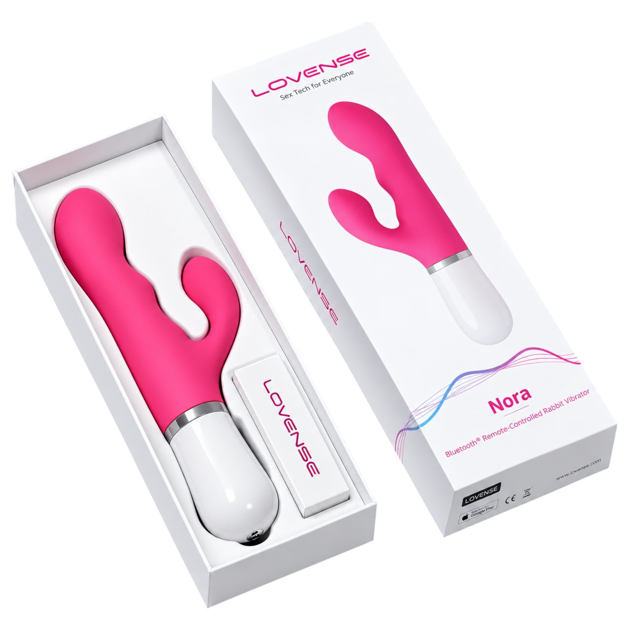 LOVENSE Nora - app-vezérelt akkus rotáló vibrátor LOVENSE Nora - app-vezérelt akkus rotáló vibrátor