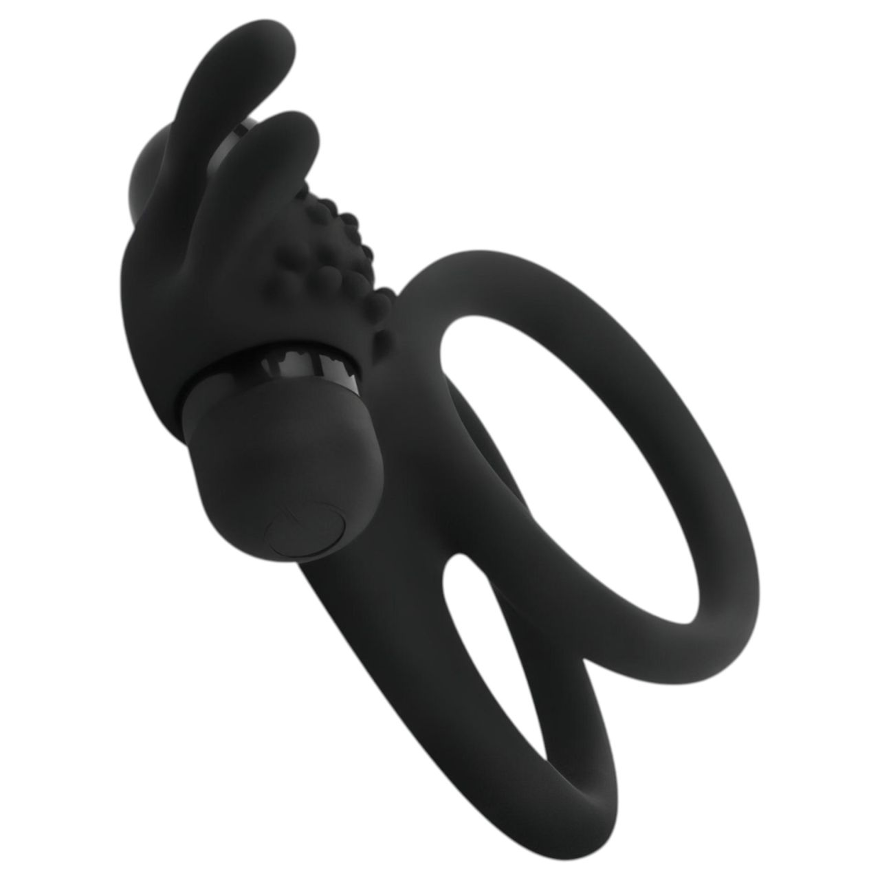 EasyToys Share Ring - vibrációs pénisz- és heregyűrű (fekete) EasyToys Share Ring - vibrációs pénisz- és heregyűrű (fekete)