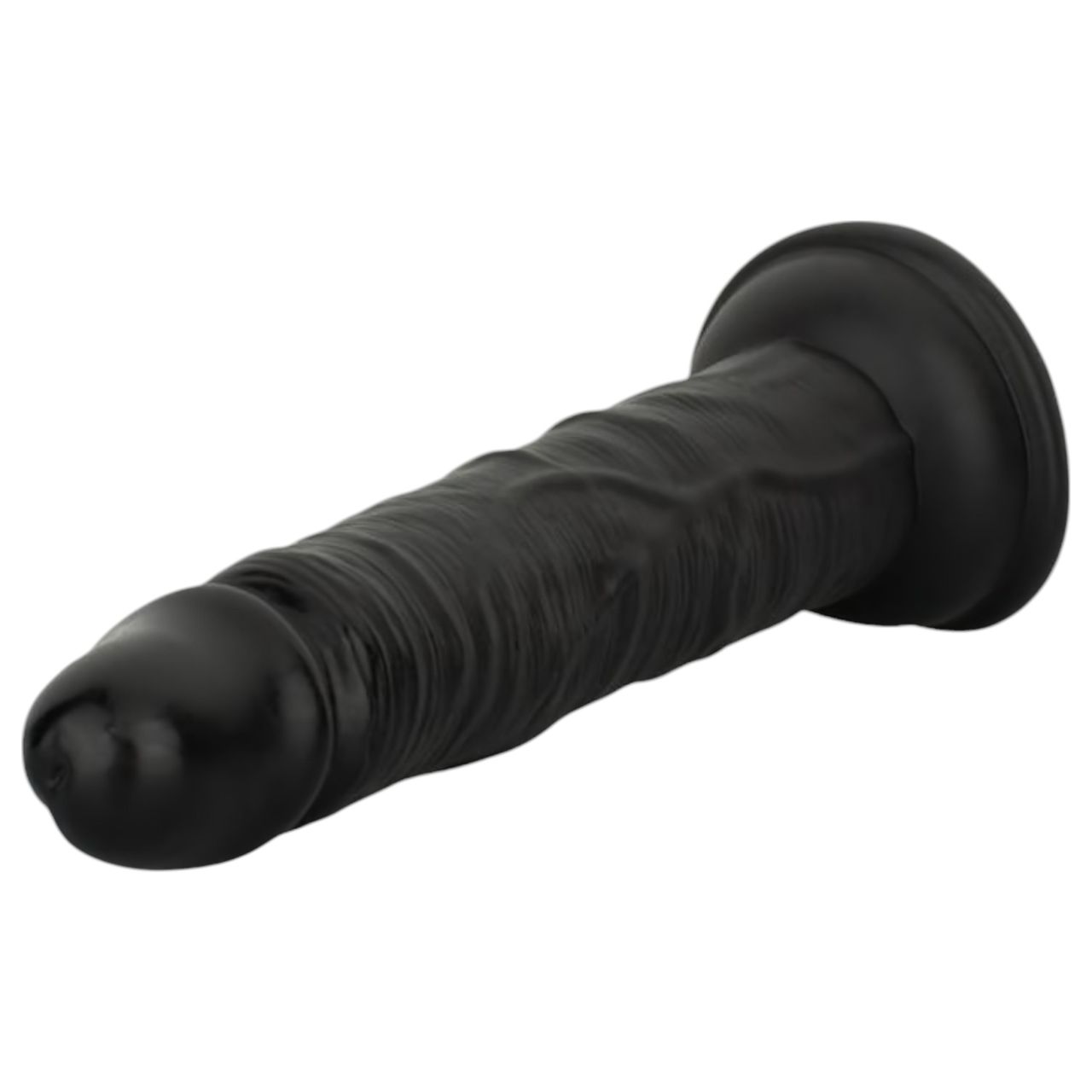 EasyToys - élethű dildó - 12 cm (fekete)