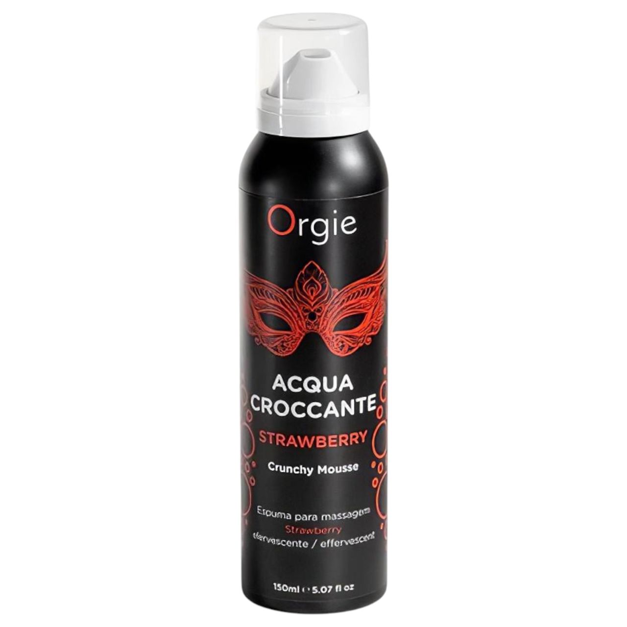 Orgie Acqua Croccante - masszázshab - eper (150 ml)