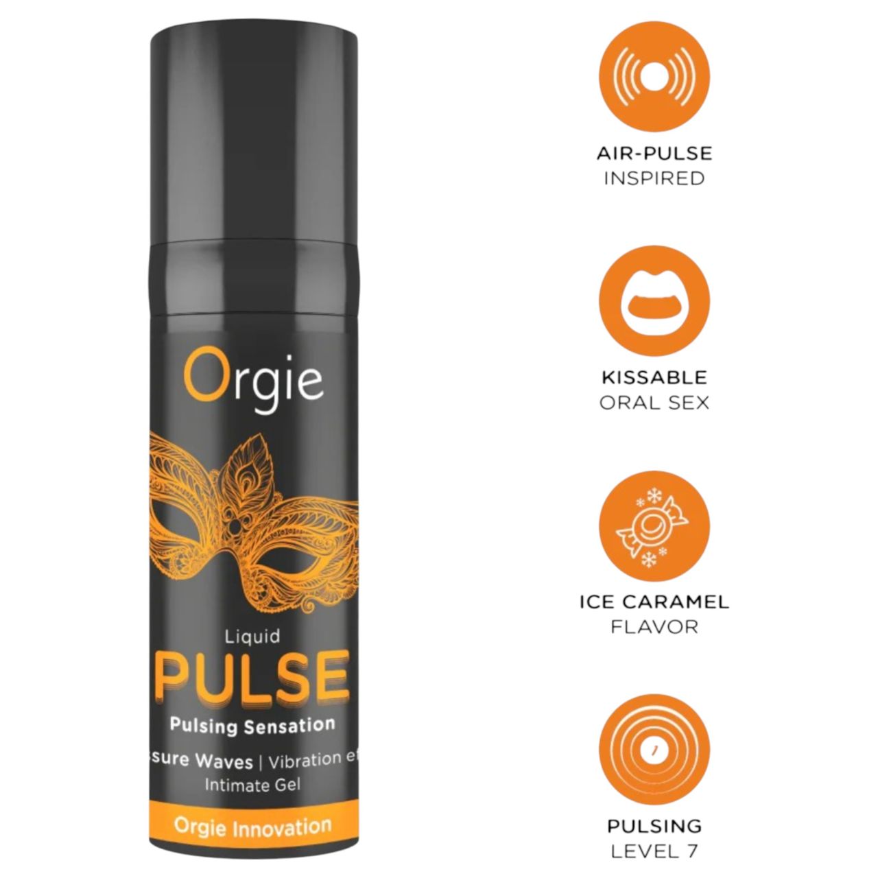 Orgie Pulse - folyékony vibrátor (15 ml)