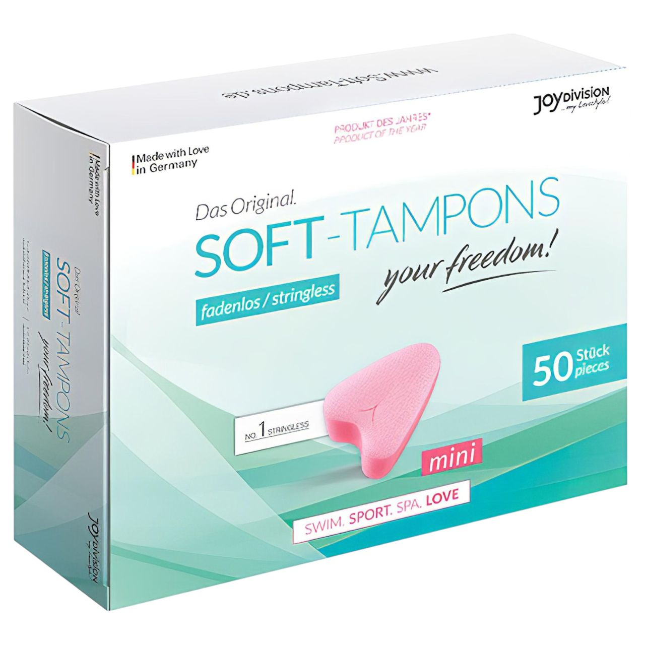 Joydivision Soft-Tampons mini - fonál nélküli tampon (50 db)
