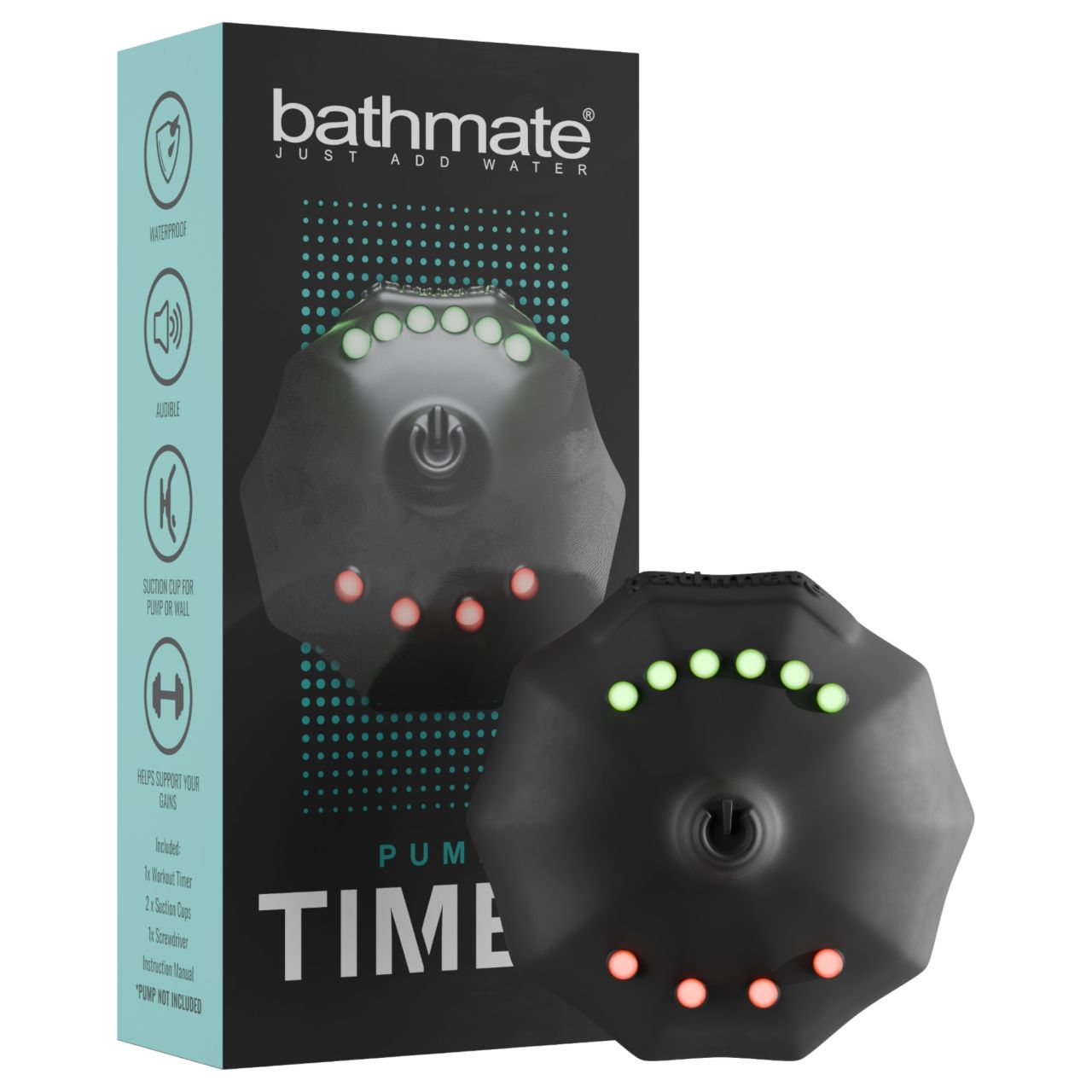 Bathmate Pump Timer - pumpaidőzítő (fekete)