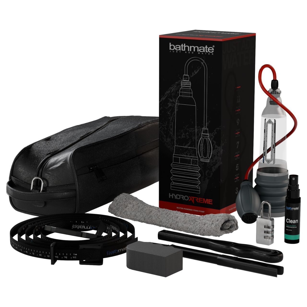 Bathmate HydroXtreme 6 - hidropumpa szett (átlátszó)
