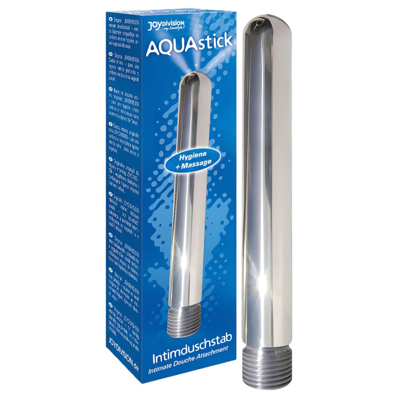 AQUAglide - alumínium intim zuhanyfej