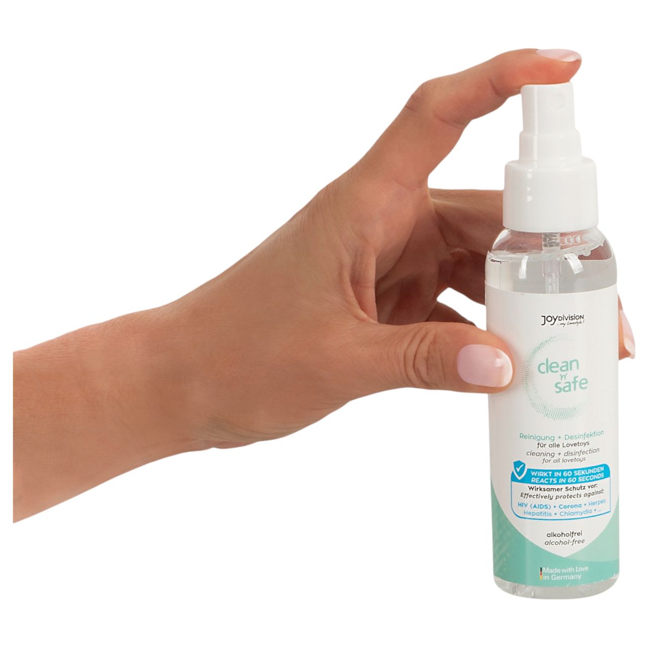 JoyDivision Clean Safe - fertőtlenítő és tisztító spray (100 ml) JoyDivision Clean Safe - fertőtlenítő és tisztító spray (100 ml)