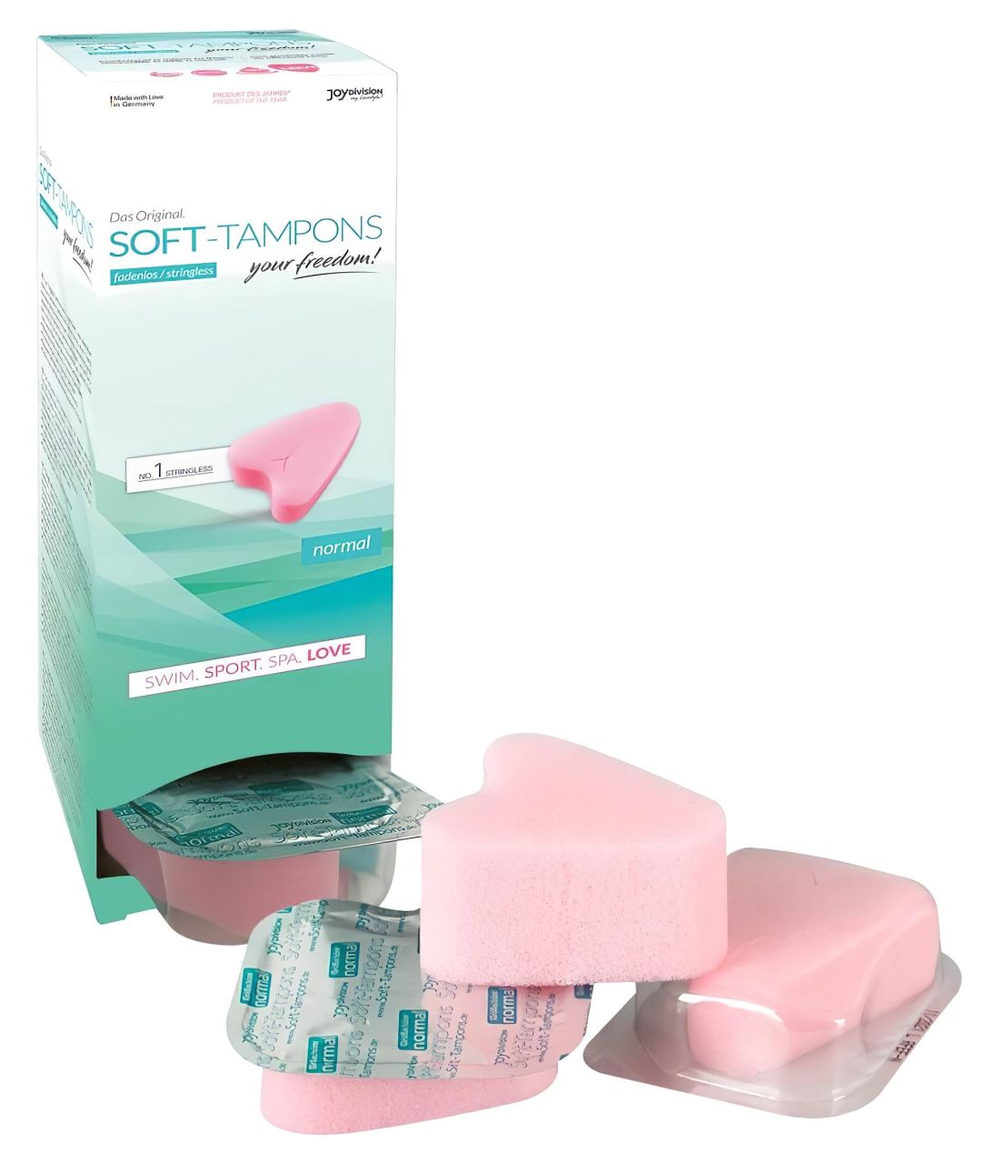 JoyDivision Soft-Tampons - zsinór nélküli puha tampon (10 db)