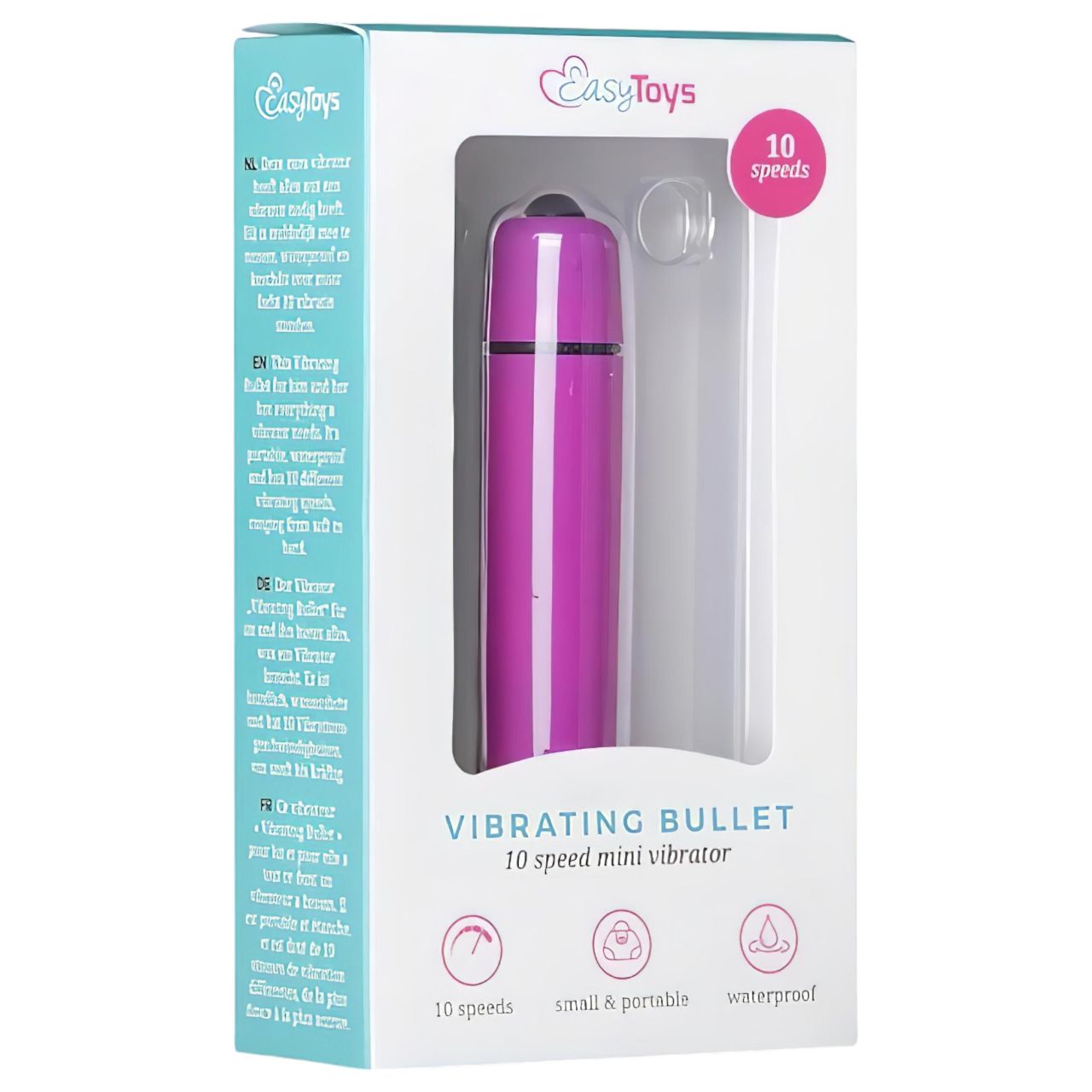 EasyToys Bullet - vízálló rúdvibrátor (lila) EasyToys Bullet - vízálló rúdvibrátor (lila)
