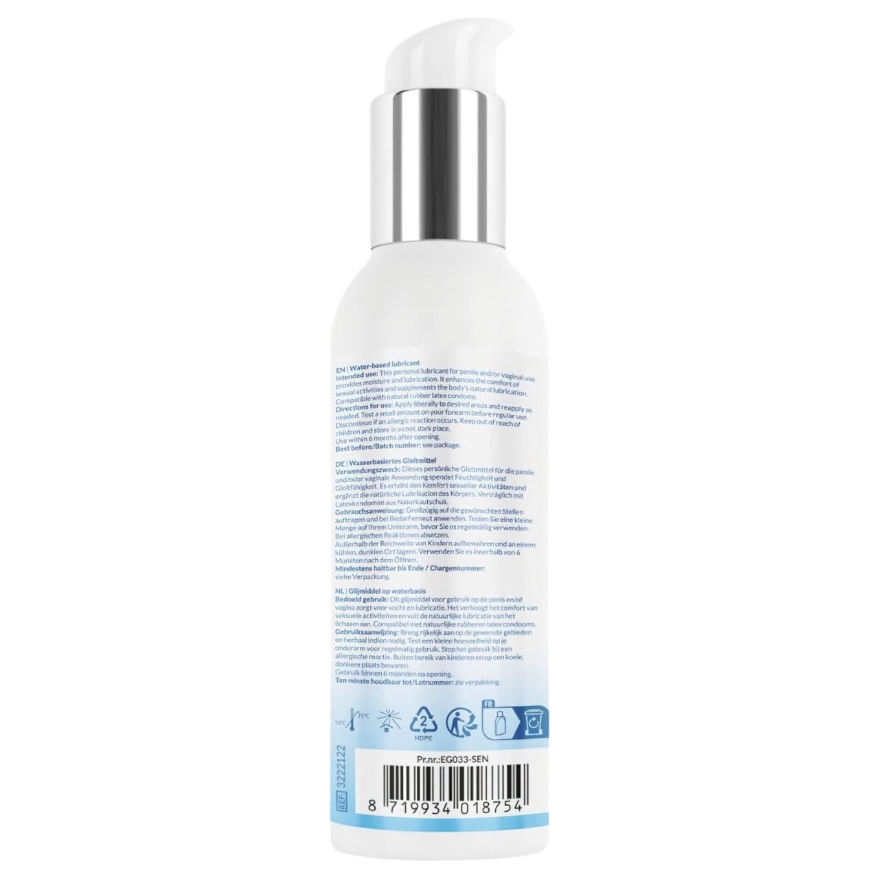 EasyGlide Sensitive - vízbázisú síkosító (150 ml) EasyGlide Sensitive - vízbázisú síkosító (150 ml)