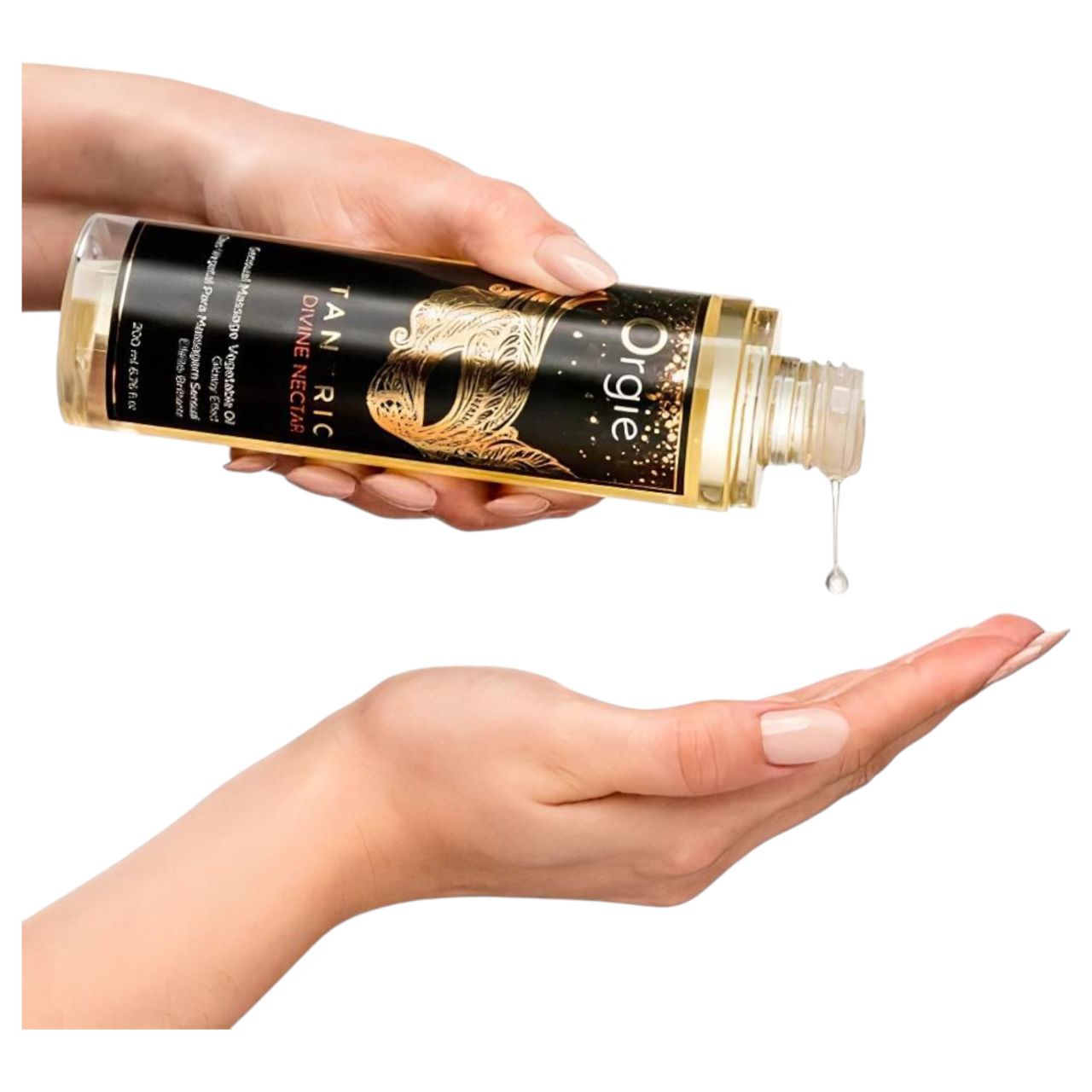 Orgie Tantric Nectar - érzéki masszázsolaj (200 ml)