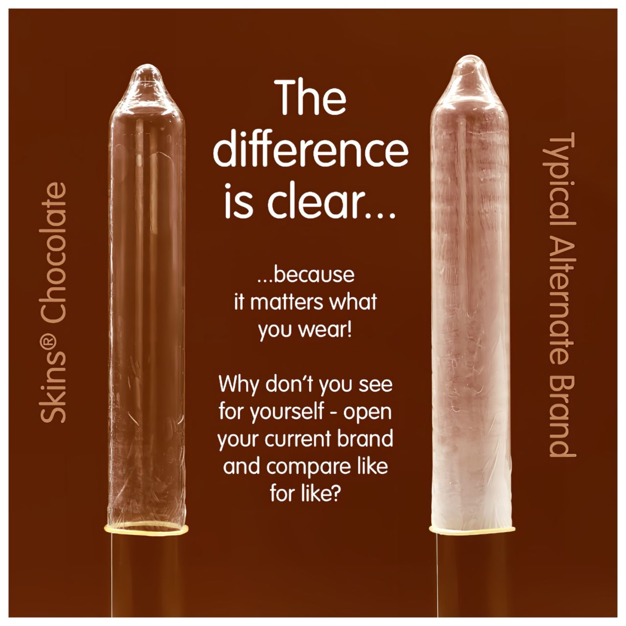 Skins - csokis óvszer (4 db) Skins - csokis óvszer (4 db)