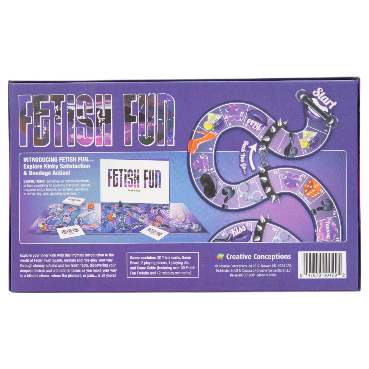 Fetish Fun - erotikus társasjáték pároknak (angol nyelvű)