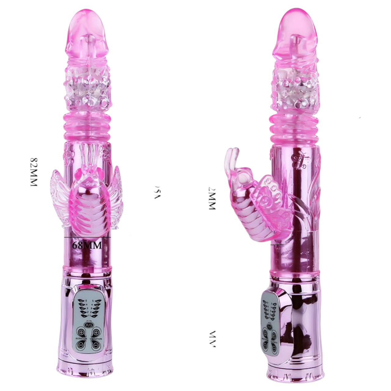 Baile - pillangós, csiklókaros vibrátor (pink) Baile - pillangós, csiklókaros vibrátor (pink)
