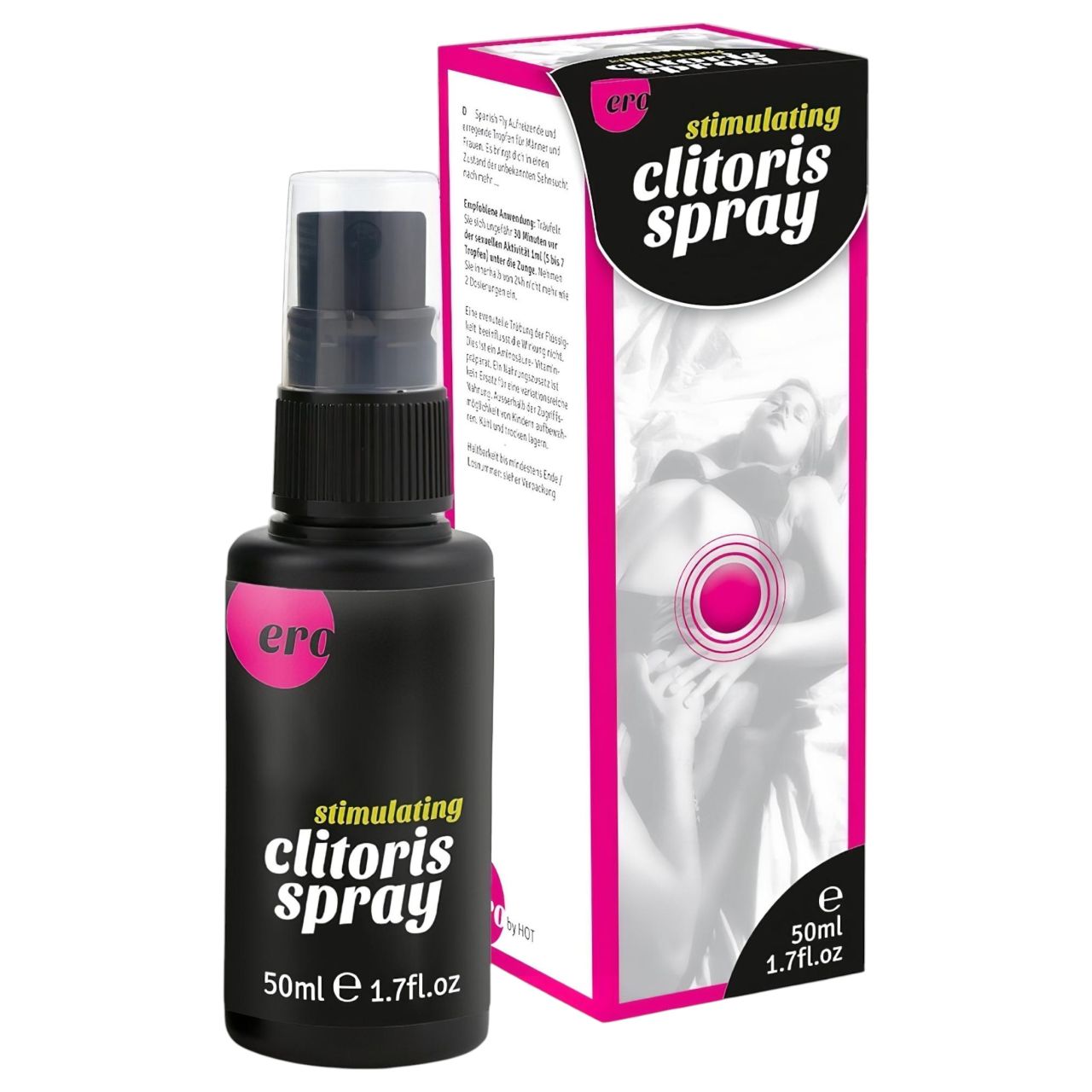 HOT Clitoris Spray - klitorisz stimuláló vágyfokozó (50 ml)