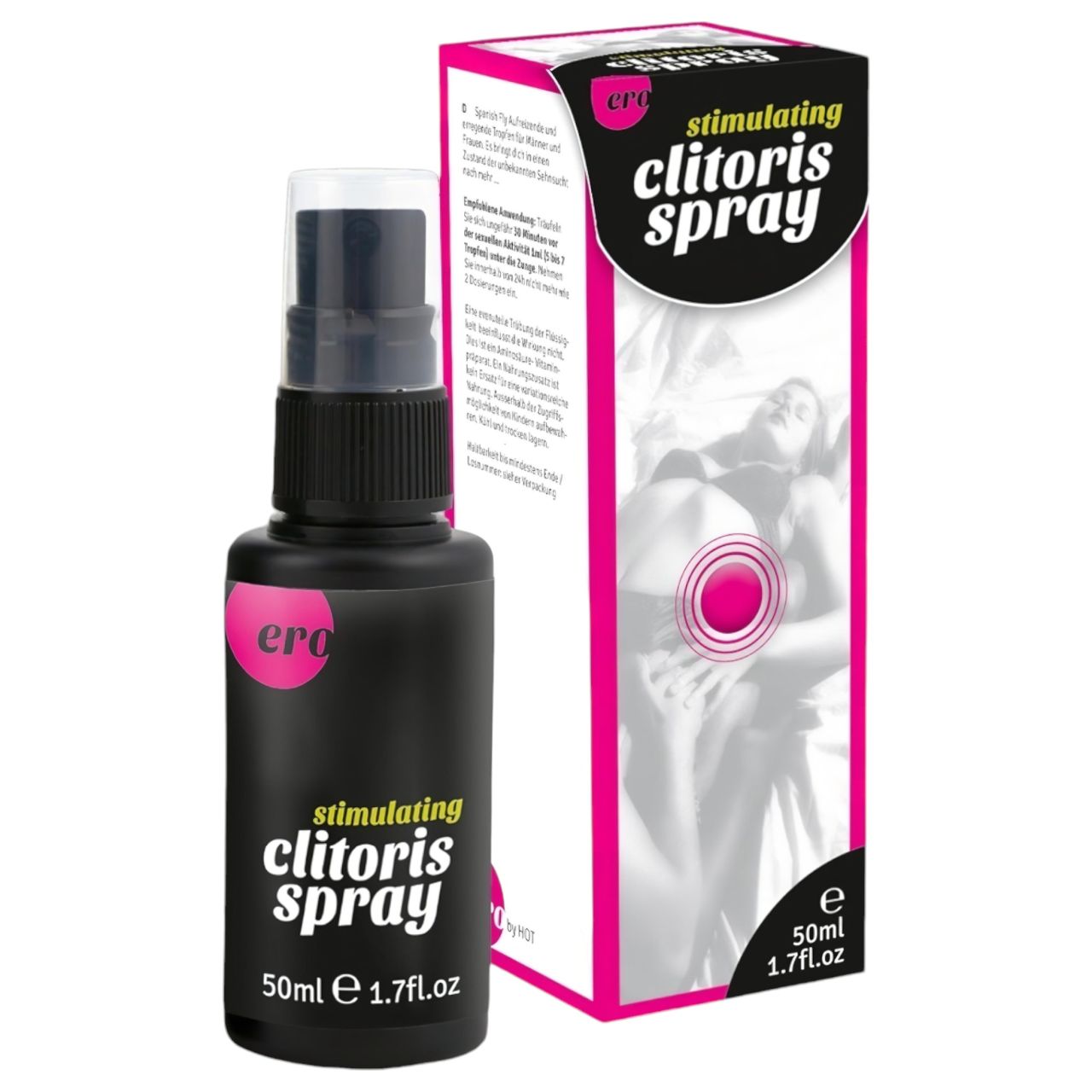 HOT Clitoris Spray - klitorisz stimuláló vágyfokozó (50 ml)