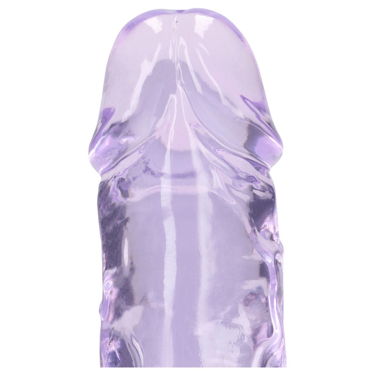RealRock - élethű dildó tapadókoronggal (lila) - 12,7 cm