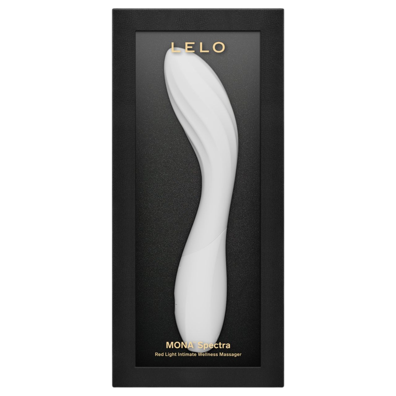 LELO Mona Spectra - okos G-pont vibrátor LED-fénnyel (fehér) LELO Mona Spectra - okos G-pont vibrátor LED-fénnyel (fehér)