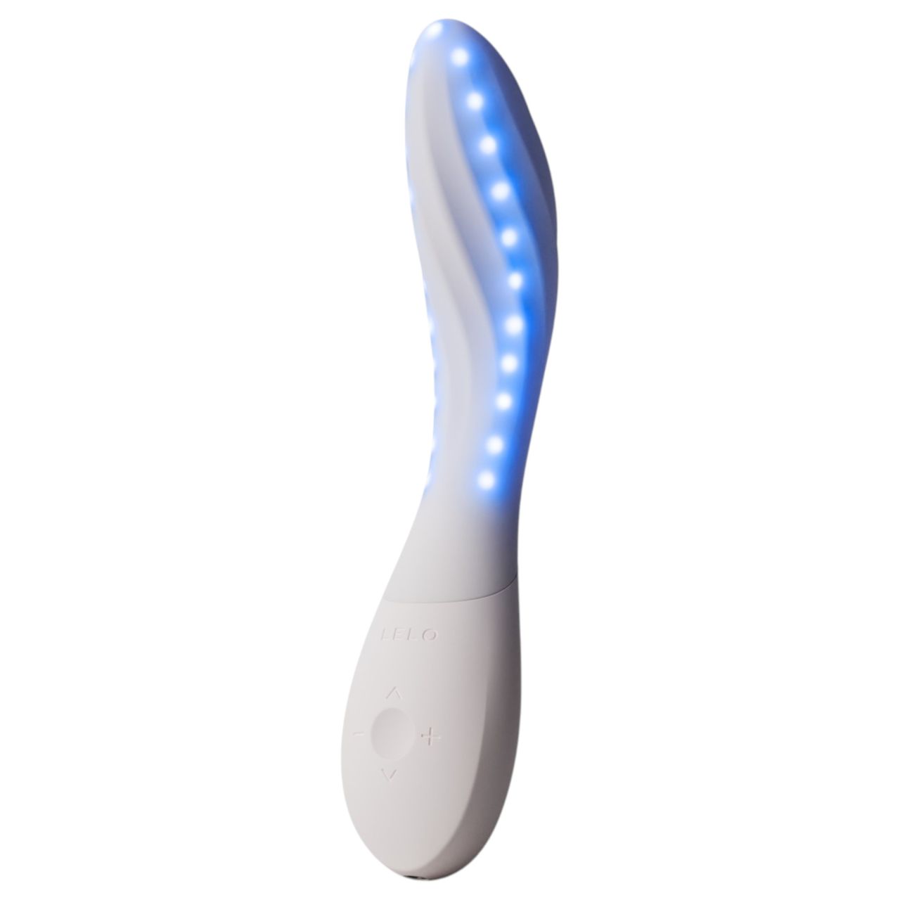 LELO Mona Spectra - okos G-pont vibrátor LED-fénnyel (fehér) LELO Mona Spectra - okos G-pont vibrátor LED-fénnyel (fehér)
