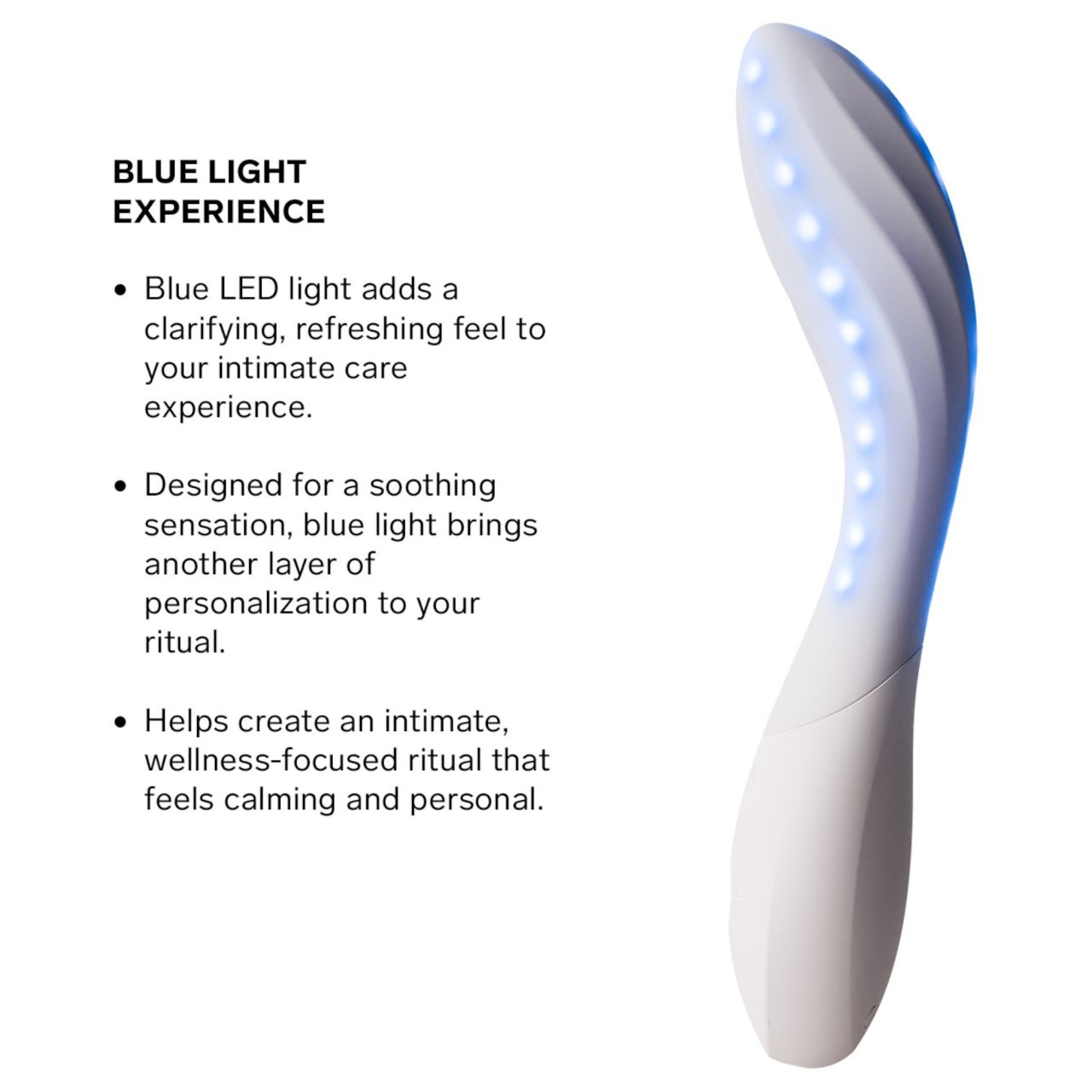 LELO Mona Spectra - okos G-pont vibrátor LED-fénnyel (fehér) LELO Mona Spectra - okos G-pont vibrátor LED-fénnyel (fehér)