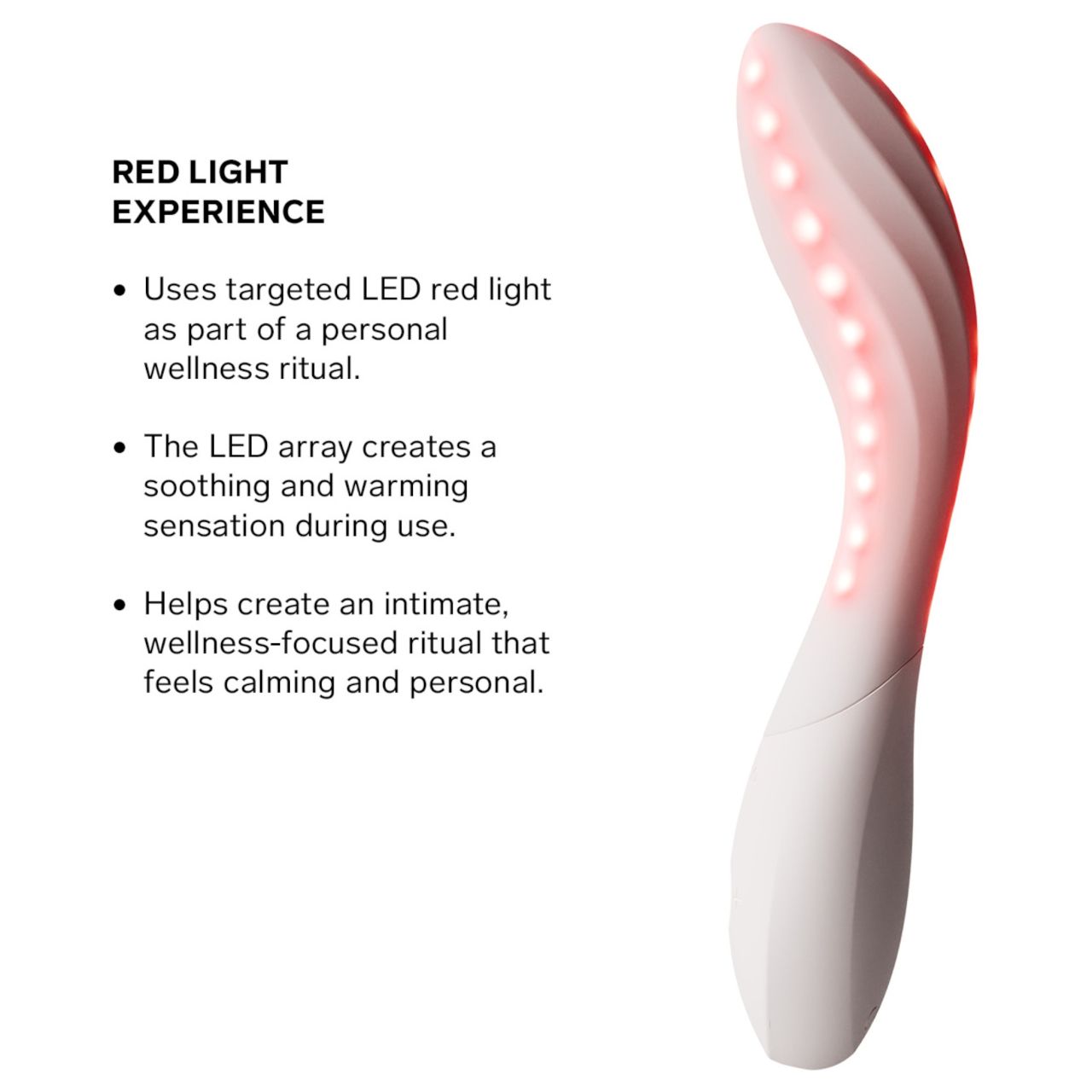 LELO Mona Spectra - okos G-pont vibrátor LED-fénnyel (fehér) LELO Mona Spectra - okos G-pont vibrátor LED-fénnyel (fehér)