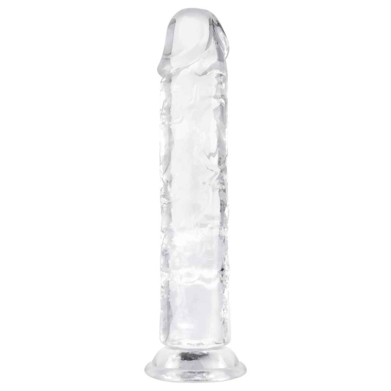 EasyToys - zselés dildó - 18 cm (átlátszó)