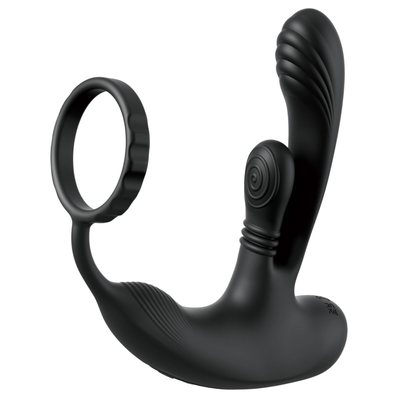 Anal Fantasy Ass-Gasm IntiMotion - anál- és prosztatavibrátor (fekete)