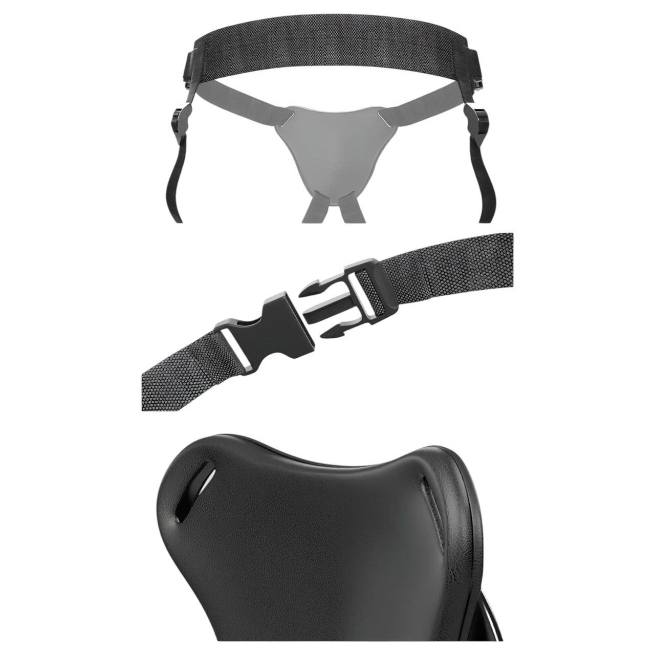 / Body Dock OG - felcsatolható alsó tapadókoronghoz (fekete)