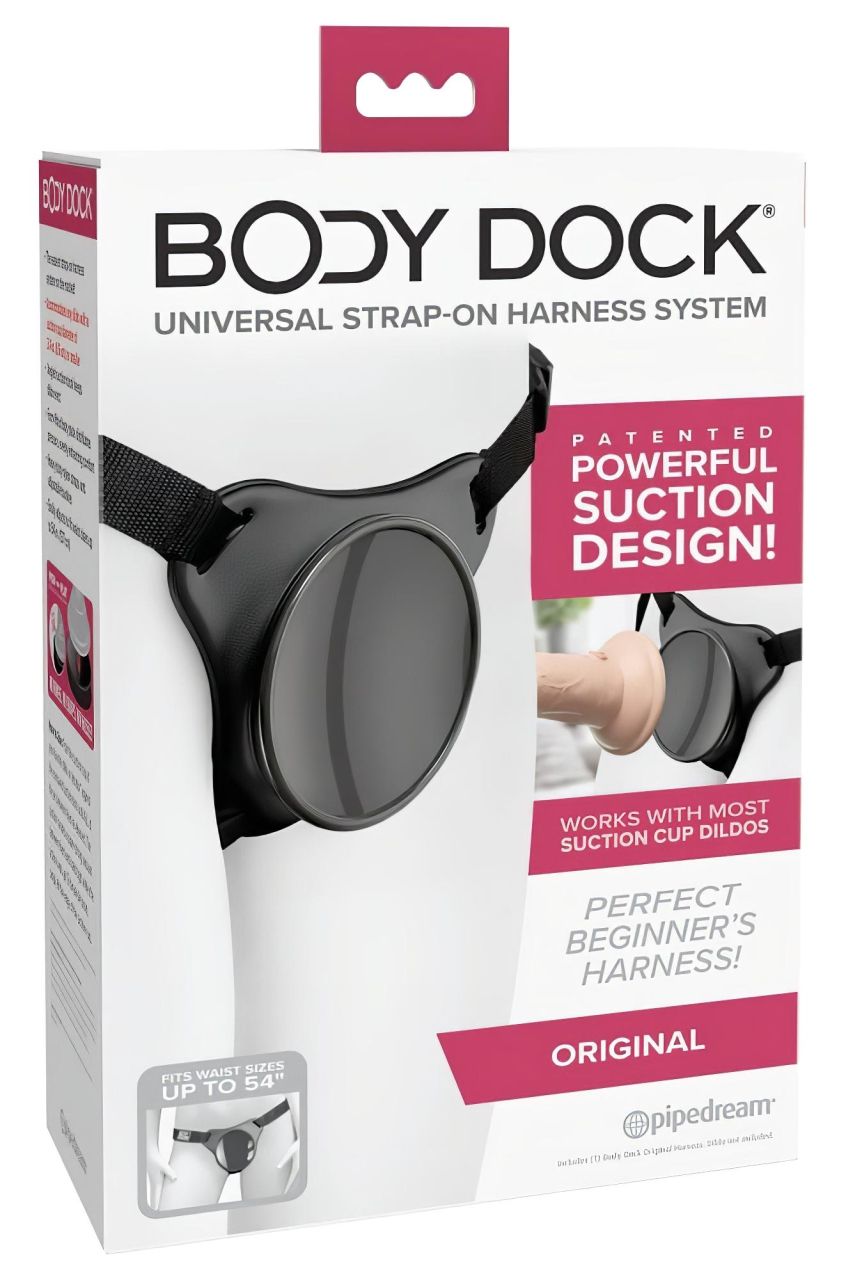 / Body Dock OG - felcsatolható alsó tapadókoronghoz (fekete)