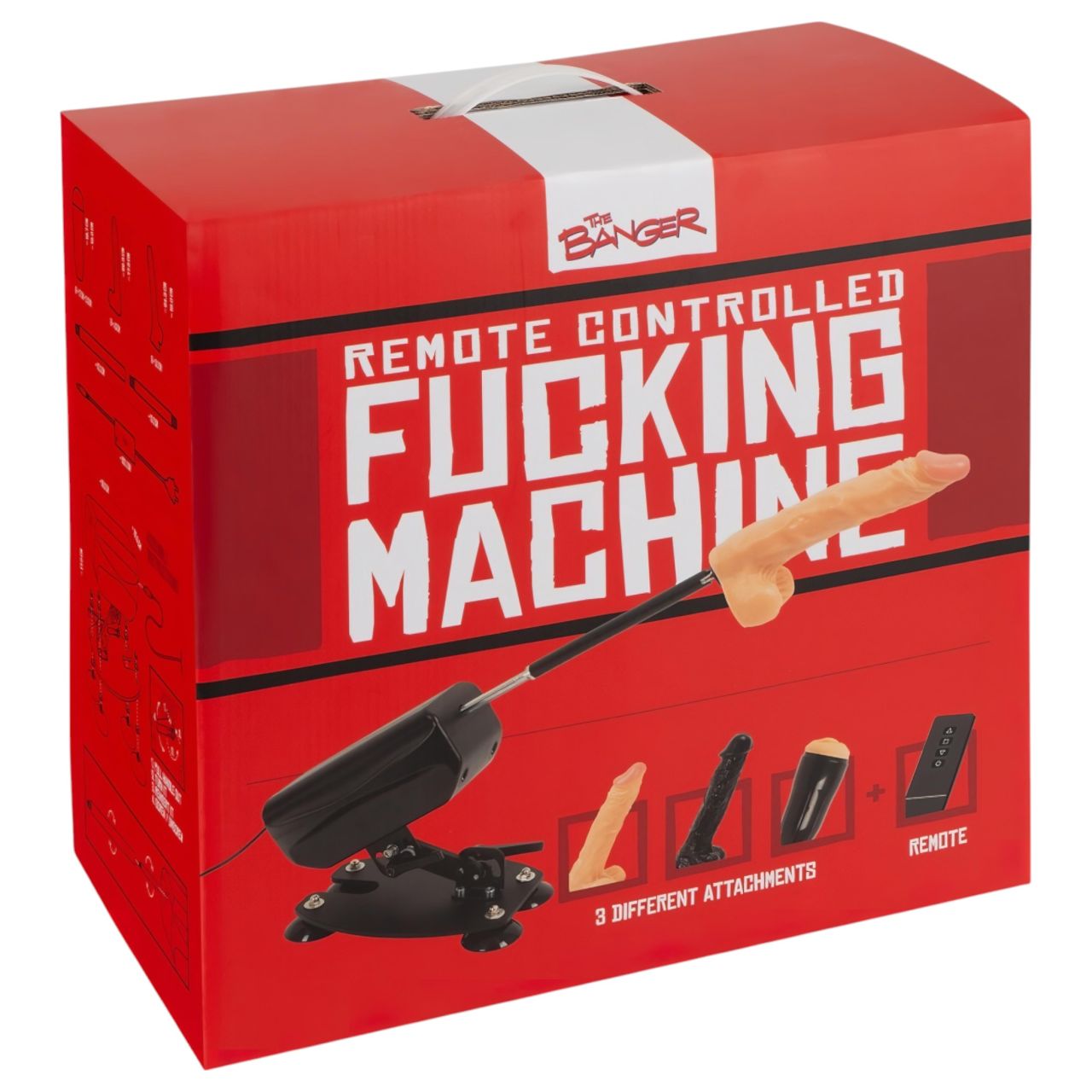 The Banger Fucking Machine - szexgép + 2 dildó és 1 műpunci