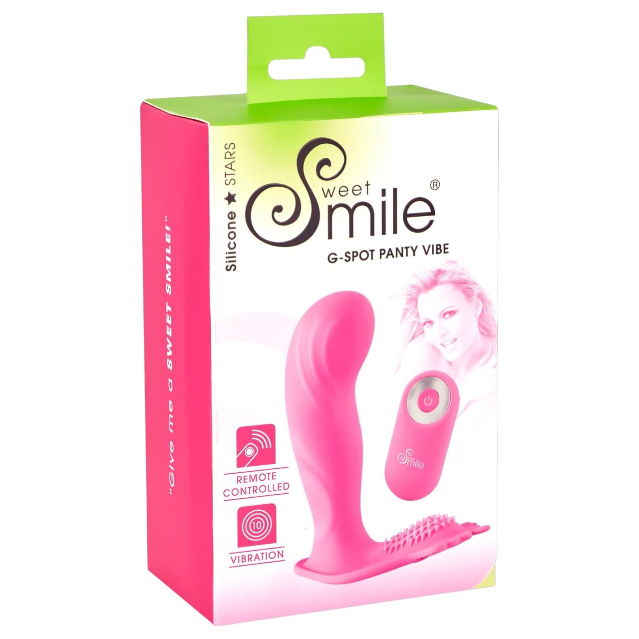 SMILE G-Spot Panty - hordható akkus, rádiós vibrátor (pink)
