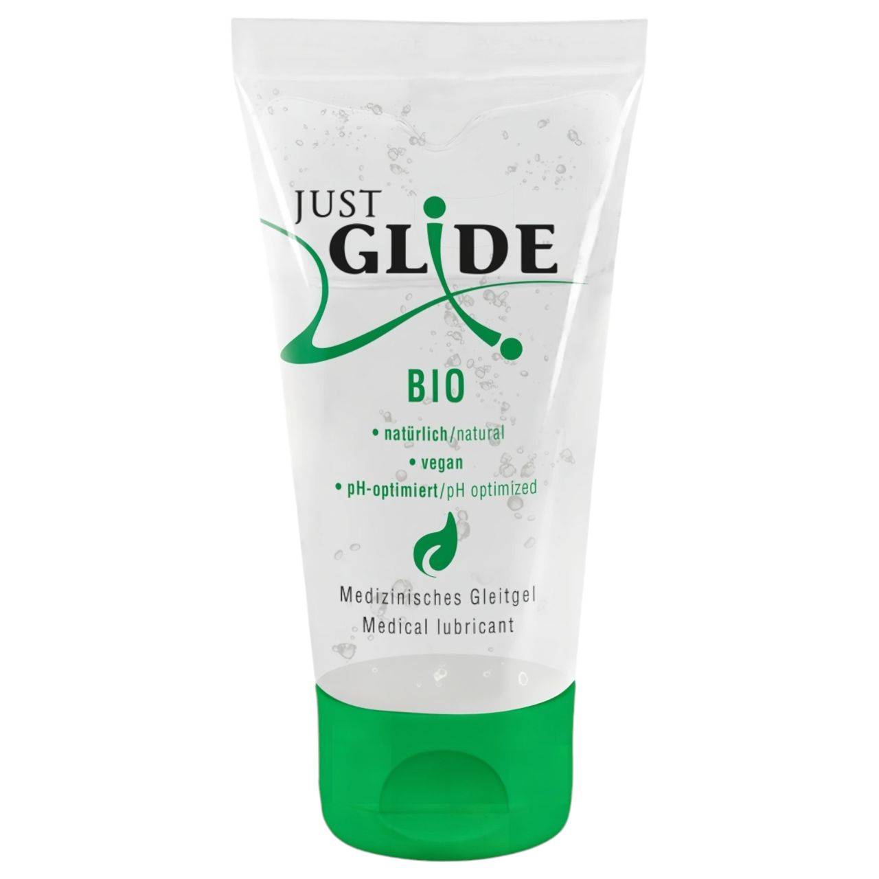 Just Glide Bio - vízbázisú vegán síkosító (50 ml)