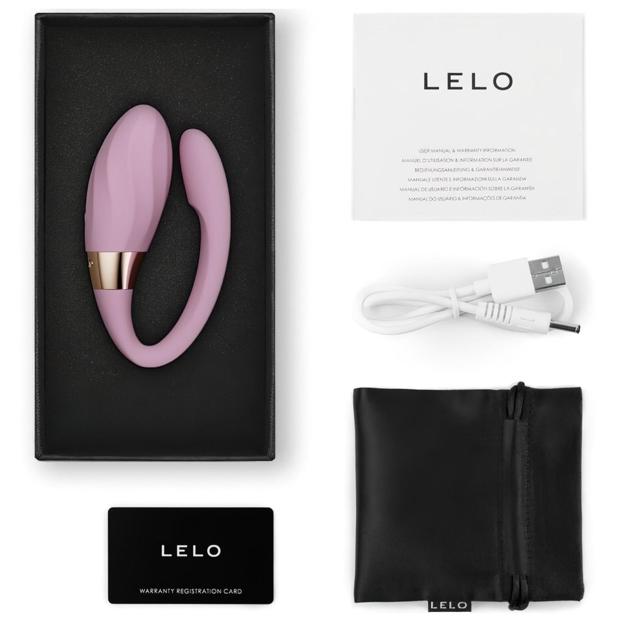 LELO Tiani Twist - App-vezérelt párvibrátor (pink) LELO Tiani Twist - App-vezérelt párvibrátor (pink)