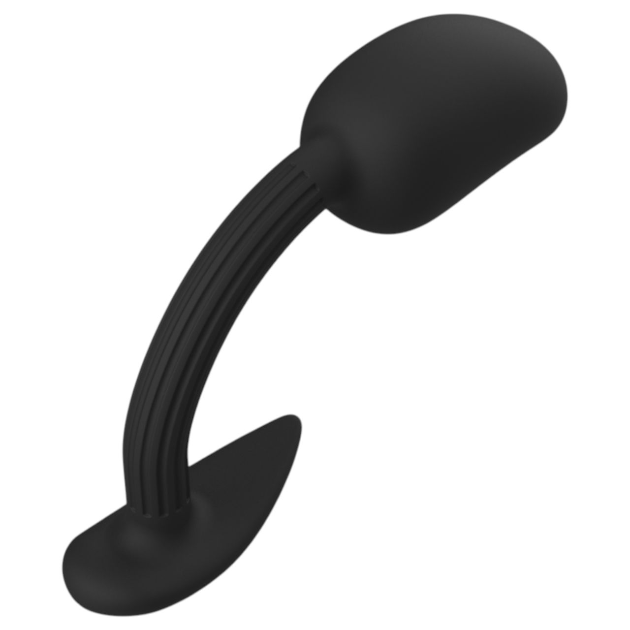 Kangvo - mágneses felfújható prosztataplug görgőgolyóval (fekete)