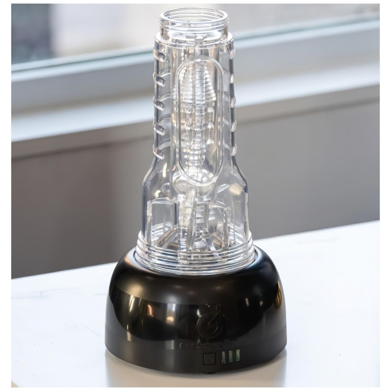 Fleshlight Air - automata maszturbátor szárító (fekete)