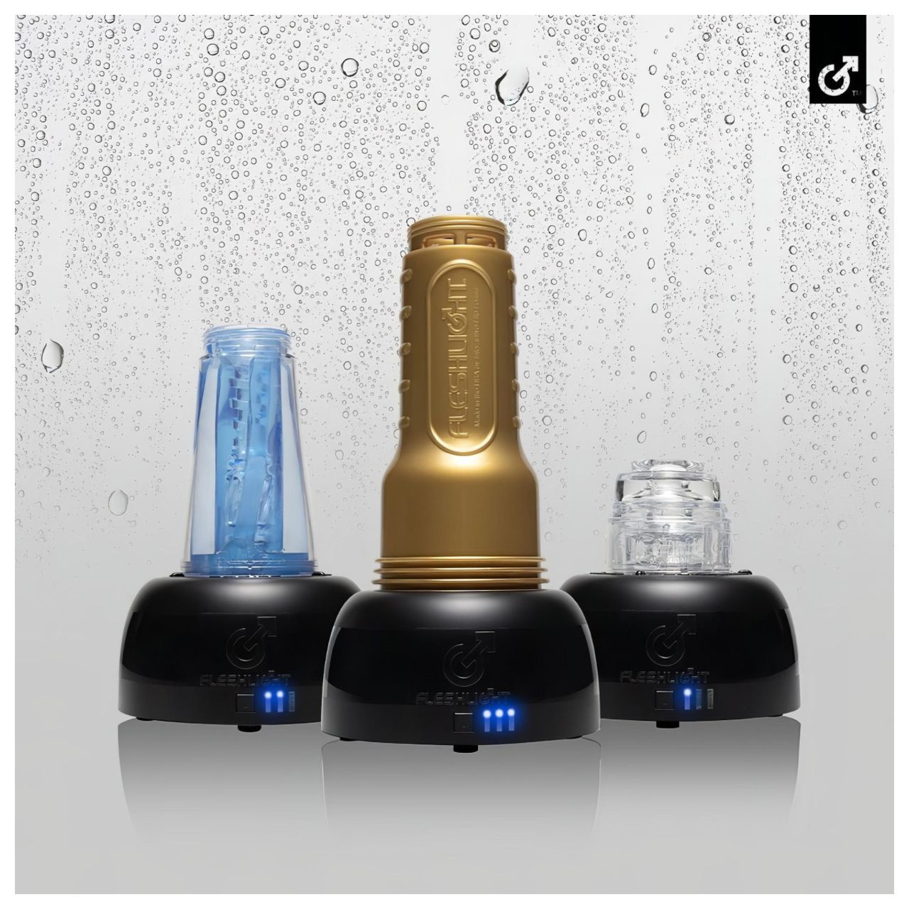 Fleshlight Air - automata maszturbátor szárító (fekete)
