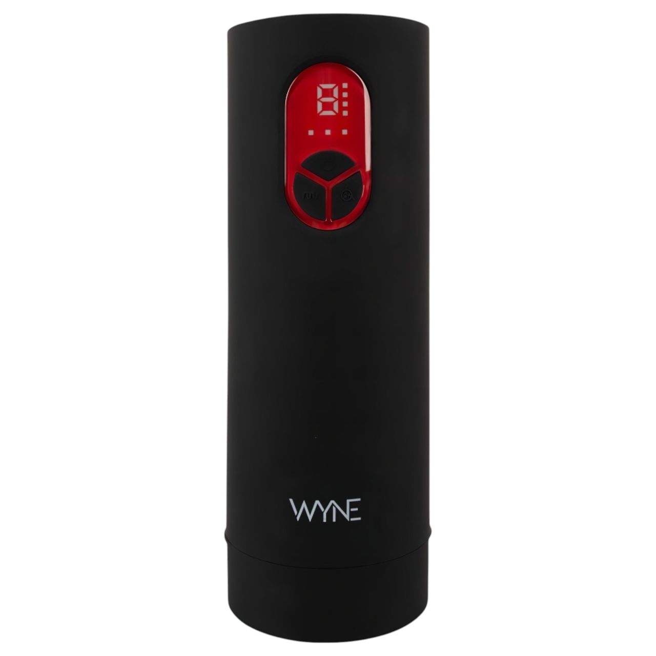 WYNE 07 - akkus, rezgő-szívó maszturbátor (fekete) WYNE 07 - akkus, rezgő-szívó maszturbátor (fekete)