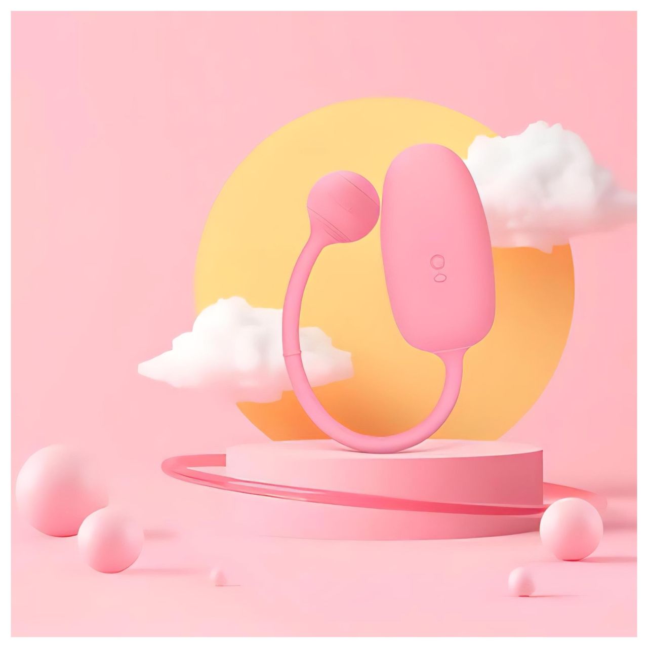 Magic Motion Kegel Coach - vibrációs gésagolyó (pink)