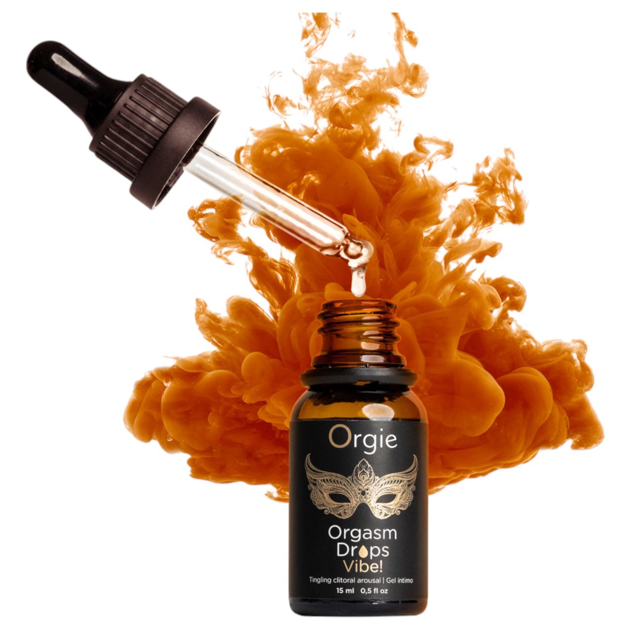 Orgie Orgasm Drops Vibe - bizsergető intim gél nőknek (15 ml) Orgie Orgasm Drops Vibe - bizsergető intim gél nőknek (15 ml)