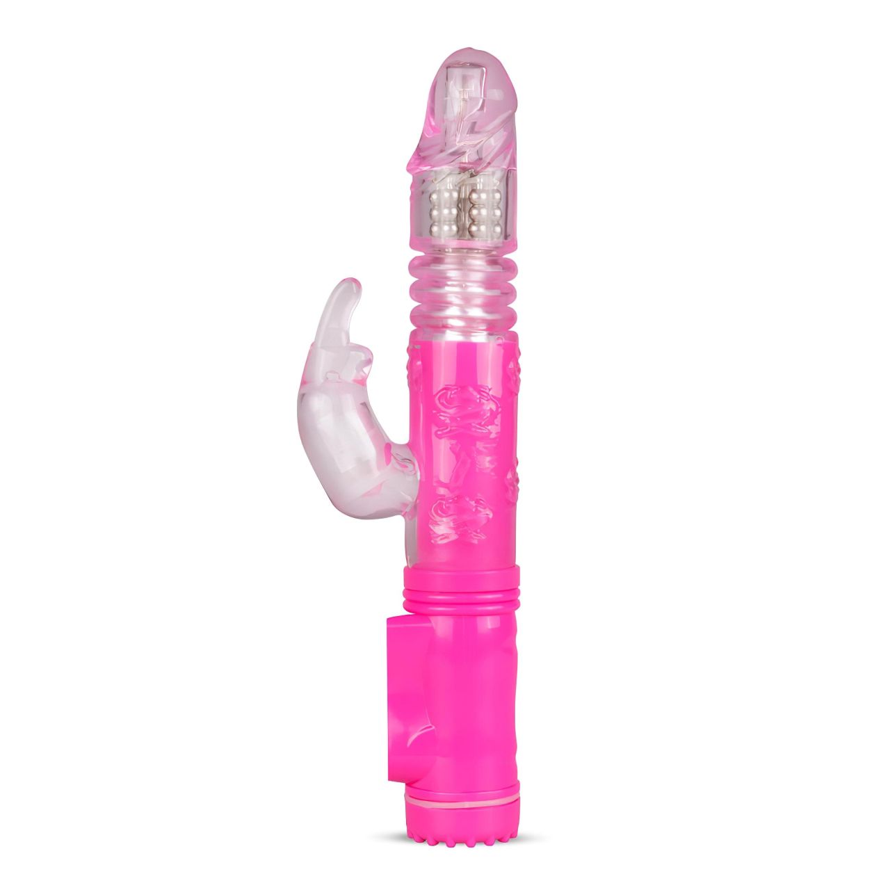 EasyToys Bunny - lökő vibrátor csiklókarral (pink)