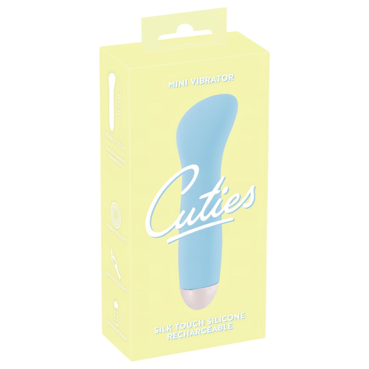 You2Toys - Cuties Mini Blue - akkus, G-pont vibrátor (türkiz) You2Toys - Cuties Mini Blue - akkus, G-pont vibrátor (türkiz)