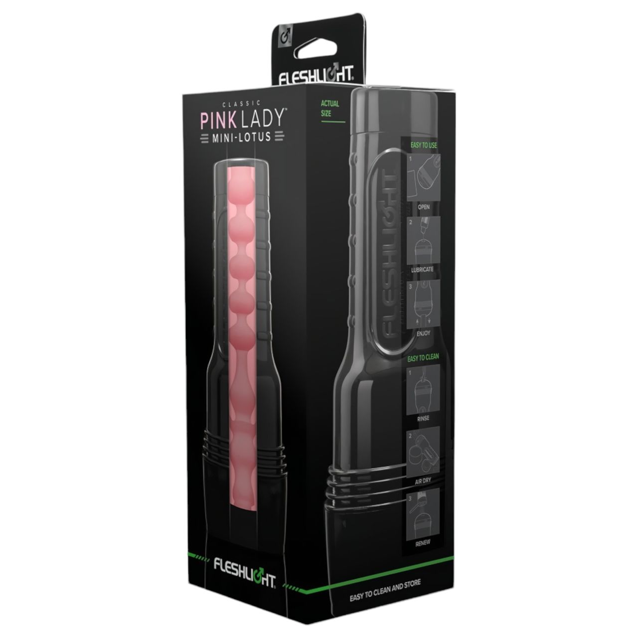 Fleshlight Pink Lady Mini-Lotus - élethű művagina tokban (testszínű)