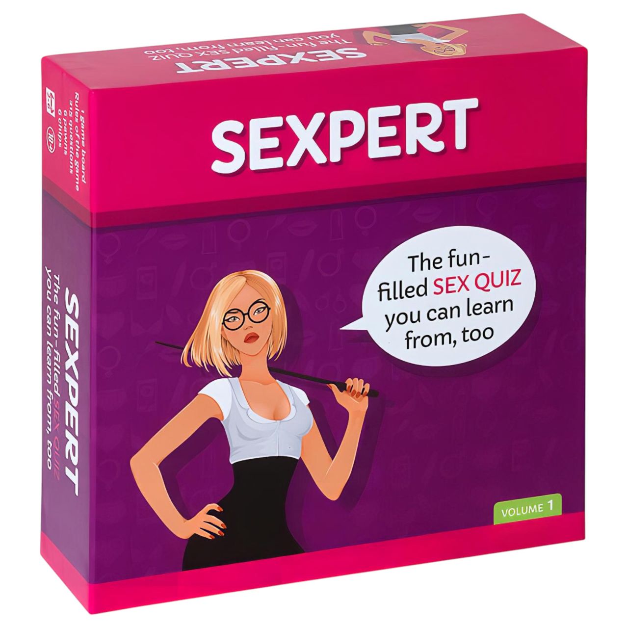 tease & please - Sexpert - szórakoztató szexkvíz társasjáték (angol nyelvű)