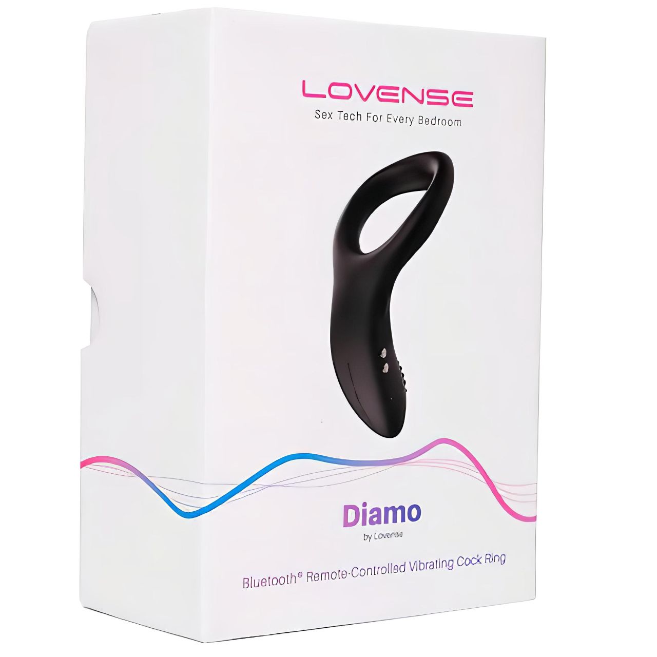Lovense Diamo - App-vezérelt vibrációs péniszgyűrű, férfiaknak (fekete) Lovense Diamo - App-vezérelt vibrációs péniszgyűrű, férfiaknak (fekete)